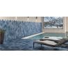 Carrelage sol et mur hexagonal Jungle azul 2327 cm