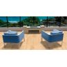 Carrelage sol extérieur effet bois Panggal beige R11 20x120 cm