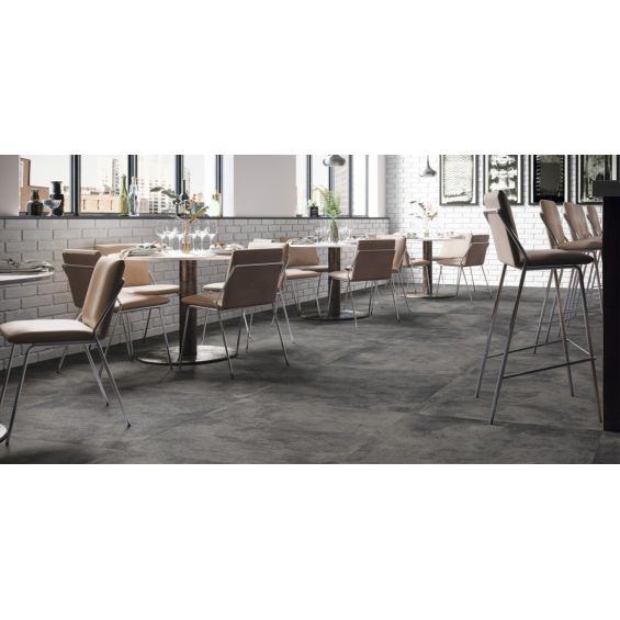 Carrelage sol effet béton XXL grafito 9090 cm