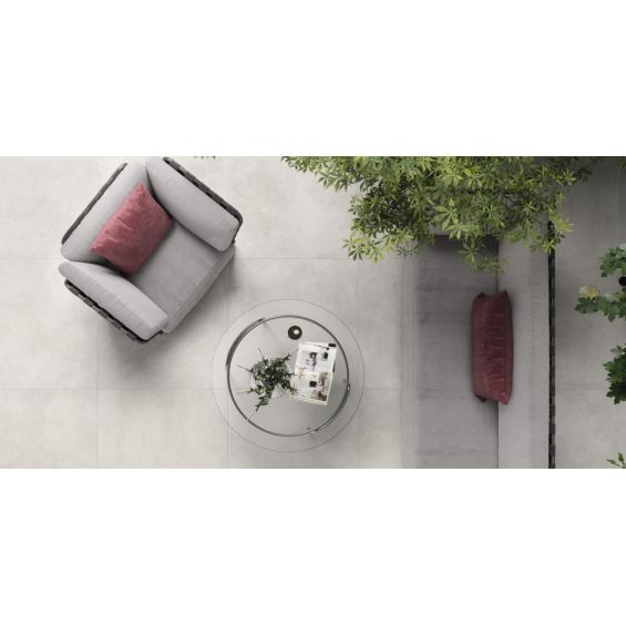 Carrelage sol effet béton XXL ivory 29,259,2 cm