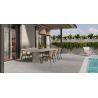 Carrelage sol extérieur moderne Allure gris R11 60120 cm
