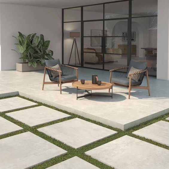 Dalle extérieur Arès 2.0 beige R11 60x60 cm
