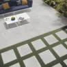 Dalle extérieur Cemento 2.0 perle R1160x60 cm