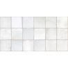 Carrelage mur effet zellige Abanilla blanc grisé 32x62,5 cm