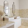 Carrelage mur effet zellige Abanilla beige 32x62,5 cm
