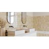 Carrelage mur effet zellige Abanilla beige 32x62,5 cm