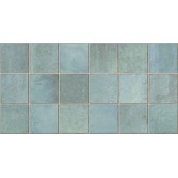Carrelage mur effet zellige Abanilla vert 32x62,5 cm
