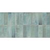 Carrelage mur effet zellige Zahara vert 32x62,5 cm