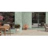 Carrelage mur effet zellige Zahara turquoise 32x62,5 cm