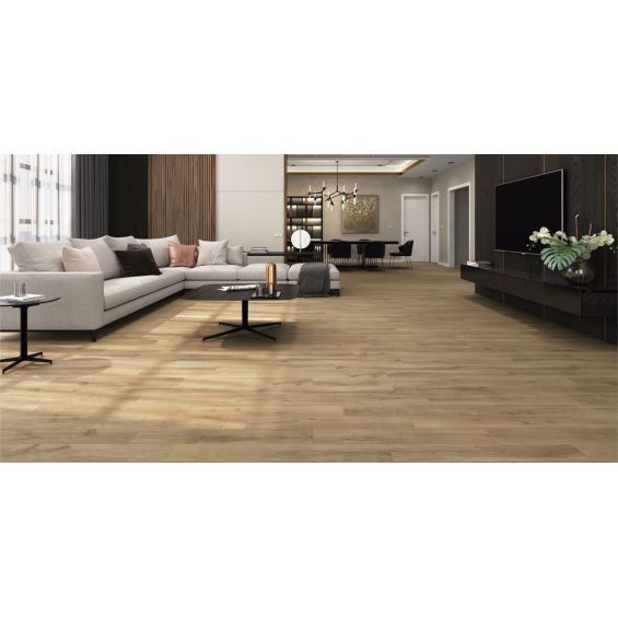 Carrelage sol imitation parquet Laricio Chêne 15x90 cm