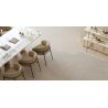 Carrelage sol effet Travertin Panarea ivoire90x90 cm