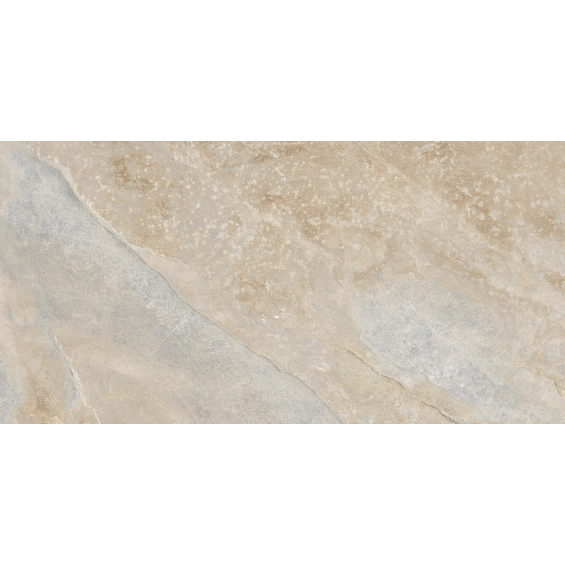 Carrelage sol extérieur effet pierre de bali Krabi beige R11 30x60 cm