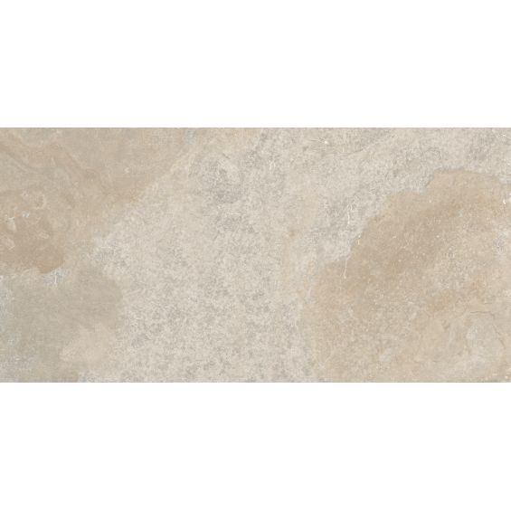 Carrelage sol extérieur effet pierre de bali Krabi beige R11 60x120 cm