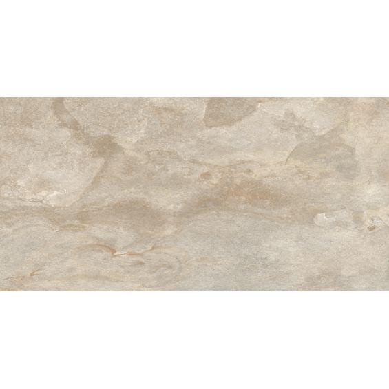 Carrelage sol extérieur effet pierre de bali Krabi beige R11 60x120 cm