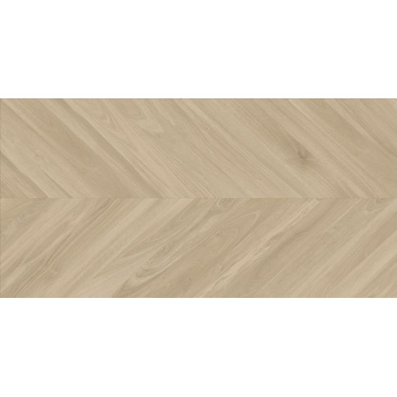 Carrelage sol imitation parquet Chevron sable 60x120 cm