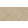 Carrelage sol imitation parquet Chevron sable 60x120 cm