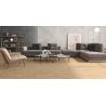 Carrelage sol imitation parquet Chevron sable 60x120 cm