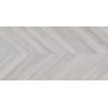 Carrelage sol imitation parquet Chevrongris 60x120 cm