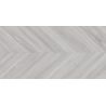 Carrelage sol imitation parquet Chevrongris 60x120 cm