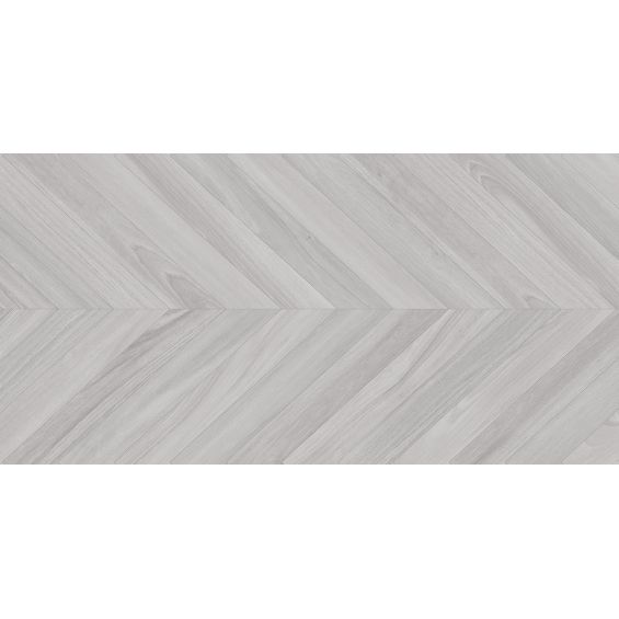 Carrelage sol imitation parquet Chevrongris 60x120 cm