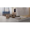 Carrelage sol effet Travertin Panarea perle 59,259,2 cm