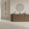 Carrelage sol effet Travertin Panarea sable 59,259,2 cm