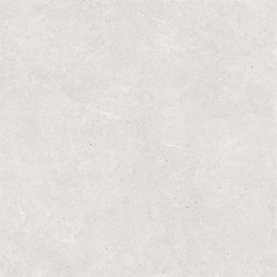 Carrelage sol effet pierre Kiyosumi Blanc grisé 120x120 cm
