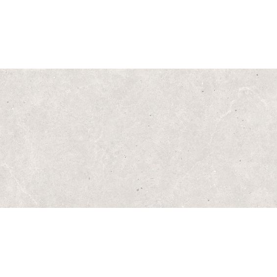 Carrelage sol effet pierre Kiyosumi Blanc grisé 30x60 cm