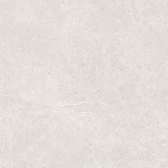 Carrelage sol extérieur effet pierre Kiyosumi Blanc grisé R11 60x60 cm