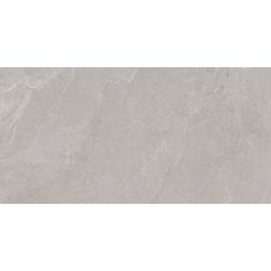 Carrelage sol effet pierre Lindos Gris 60x120 cm