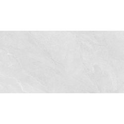 Carrelage sol effet pierre Lindos Blanc grisé 30x60 cm
