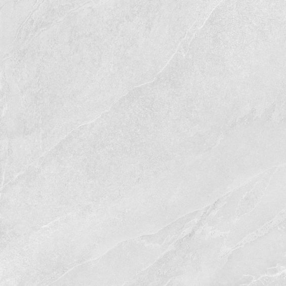 Carrelage sol effet pierre Lindos Blanc grisé 60x60 cm