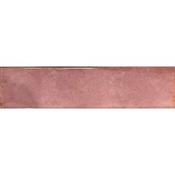 Carrelage mur effet zellige Rabat Rose Brillo 6×24,6 cm