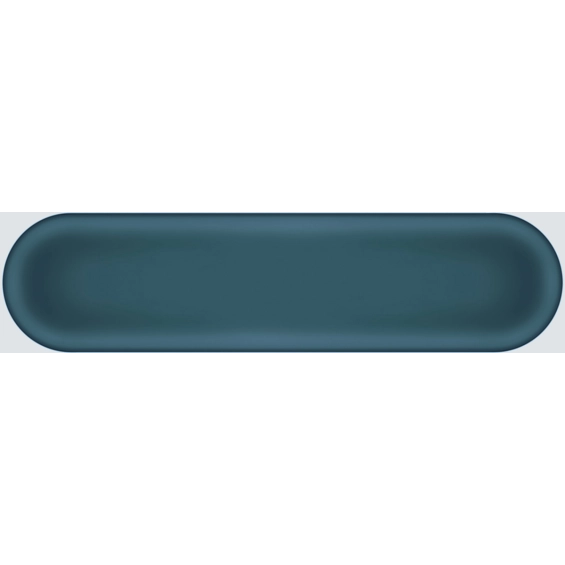 Carrelage mur effet zellige Agdal bleu de cobalt 7,5x30 cm