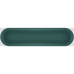 Carrelage mur effet zellige Agdal émeraude 7,5x30 cm