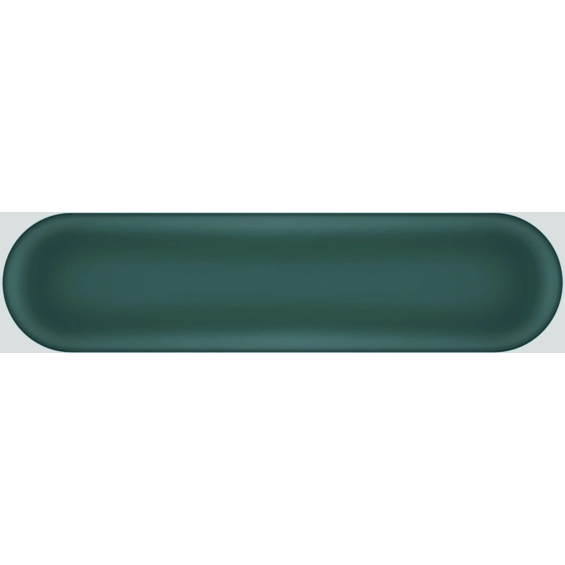 Carrelage mur effet zellige Agdal émeraude 7,5x30 cm