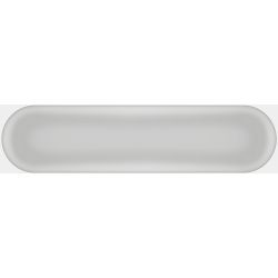 Carrelage mur effet zellige Agdal gris 7,5x30 cm