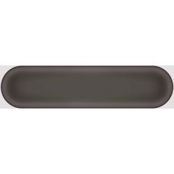 Carrelage mur effet zellige Agdal anthracite 7,5x30 cm