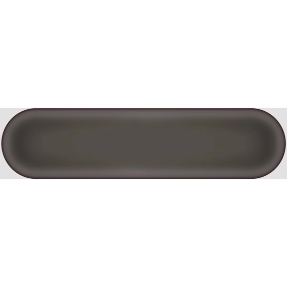 Carrelage mur effet zellige Agdal anthracite 7,5x30 cm