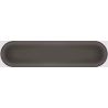 Carrelage mur effet zellige Agdal anthracite 7,5x30 cm