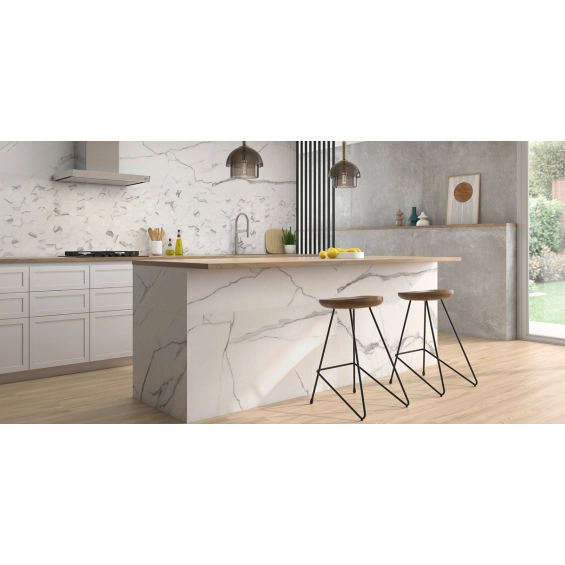 Carrelage sol moderne Max Gris 60x60 cm