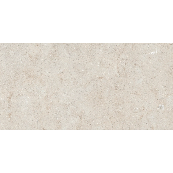 Carrelage sol effet pierre naturelle Ronda crème 30x60 cm