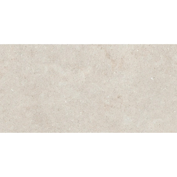 Carrelage sol effet pierre naturelle Ronda crème 30x60 cm