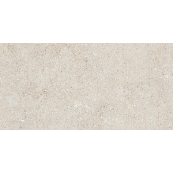 Carrelage sol effet pierre naturelle Ronda crème 30x60 cm