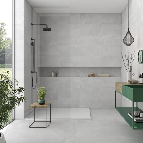 Carrelage mur Max silver 30x60 cm