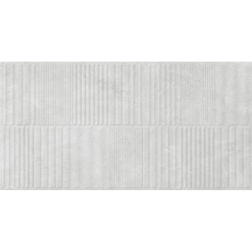  Carrelage mur Max décor relief silver 30x60 cm