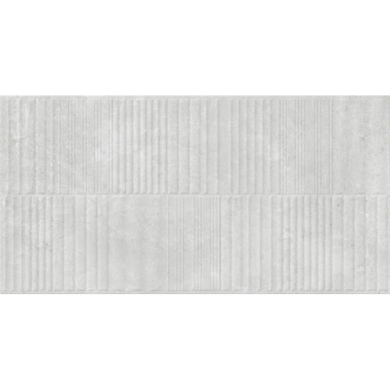  Carrelage mur Max décor relief silver 30x60 cm