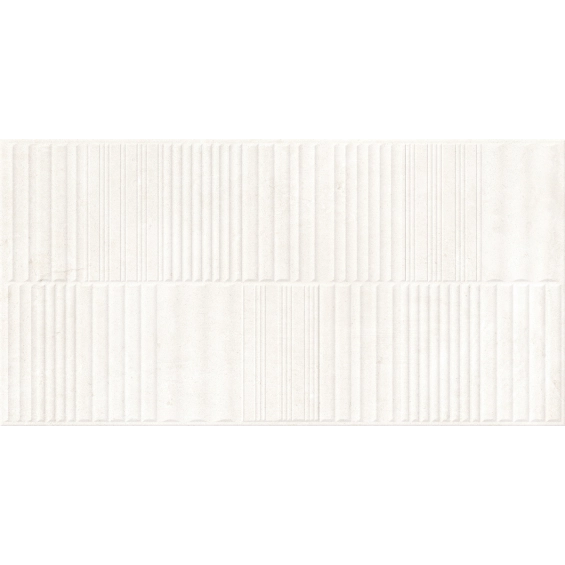 Carrelage mur Max décor relief grège 30x60 cm
