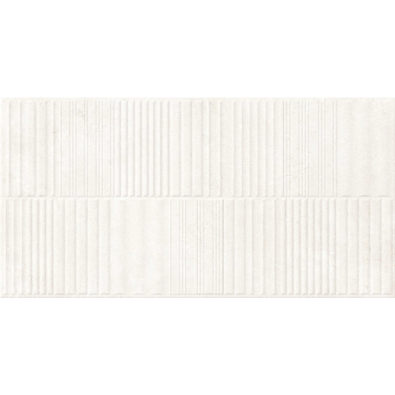 Carrelage mur Max décor relief grège 30x60 cm