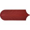 Carrelage mur effet Fleur Strelitzia rouge 8,1x25 cm